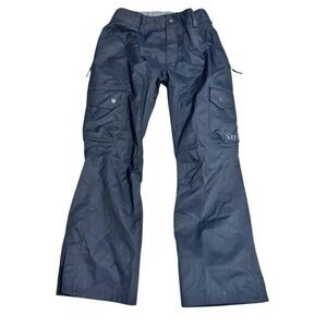 EXCELLENT CONDITION Womens Black Burton Snowboarding DRYRIDE Cargo Pants  Snowbo
